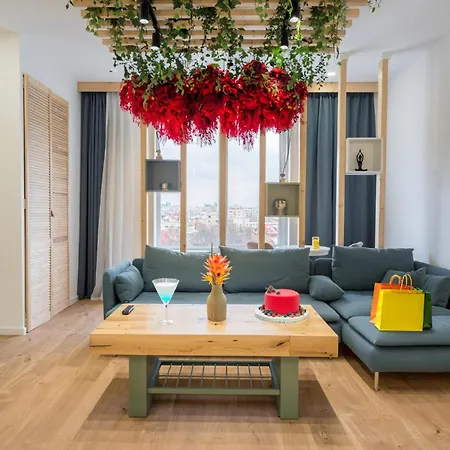 Jungle Escape - Luxe 1-Br Haven In Bucharest Apartment Exterior photo